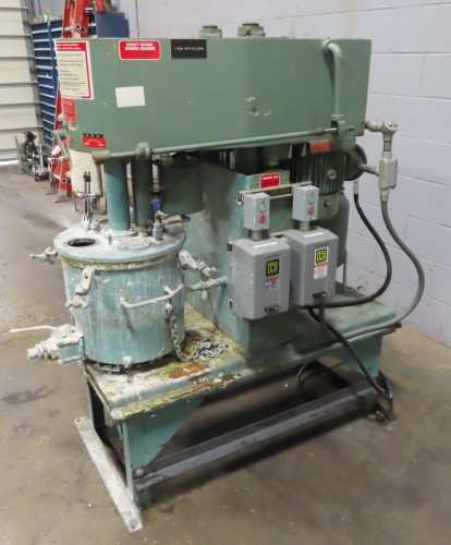 3 hp Myers Engineering Dual Shaft Vacuum Capable Lab Disperser