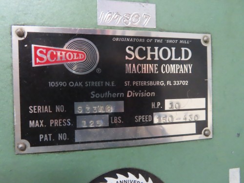 10 hp Schold Bow-tie Mixer