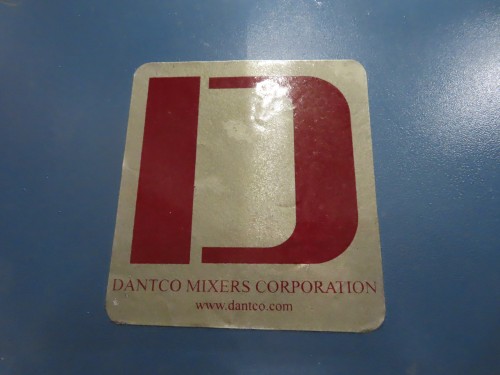 15 HP Dantco Bow Tie Mixer for sale