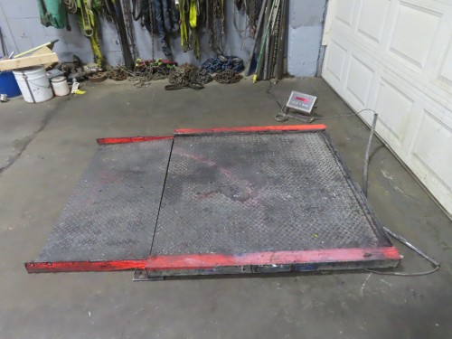 000 lb floor scale