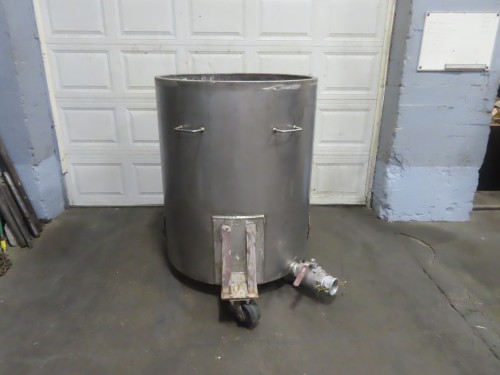 200 gallon stainless steel jacketed tank