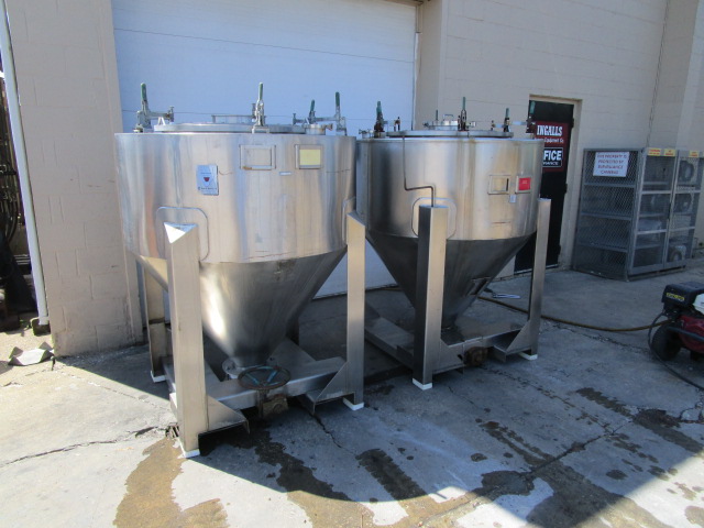 stainless steel totes