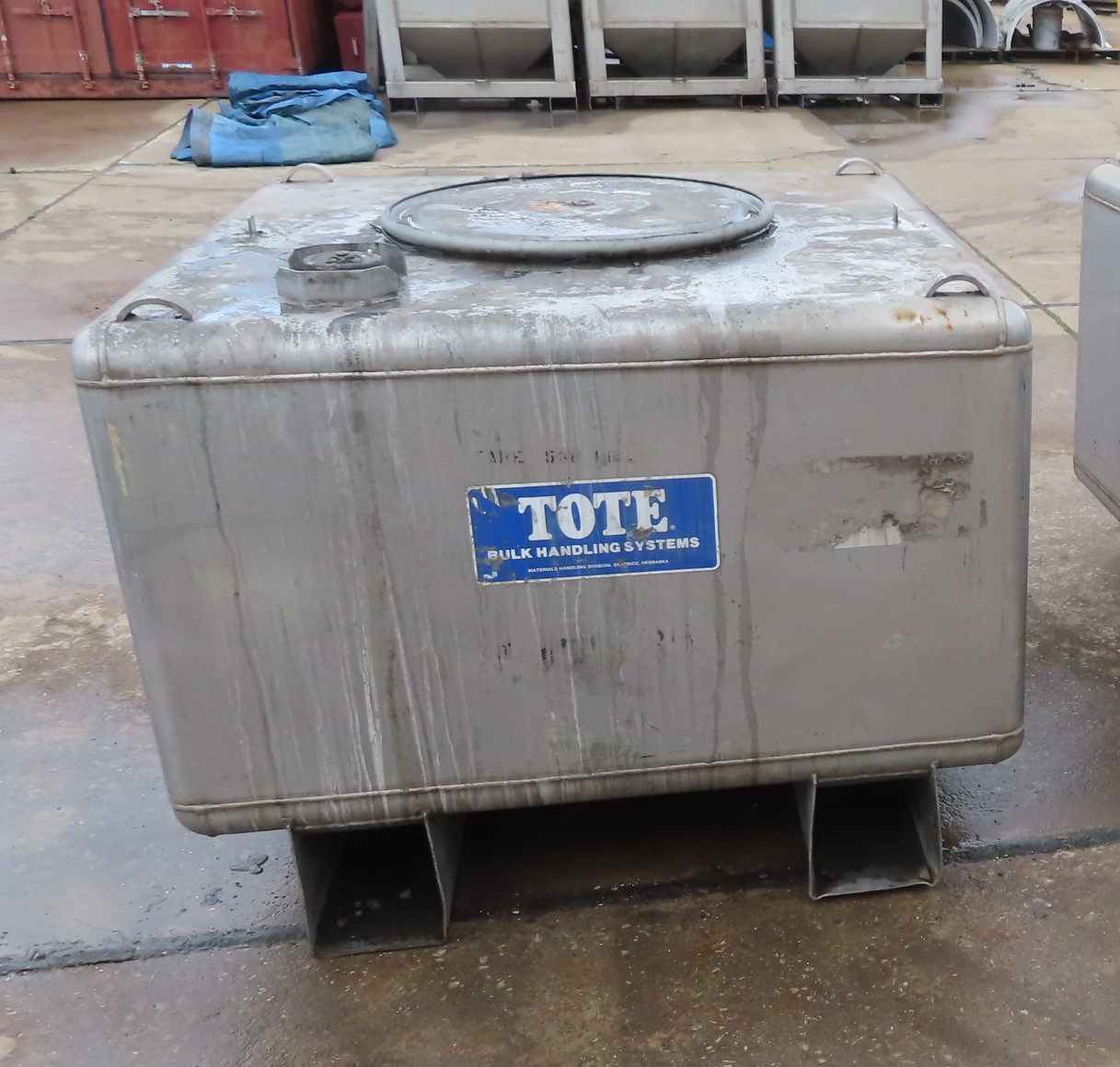 Liquid IBC Tank Totes, stainless steel