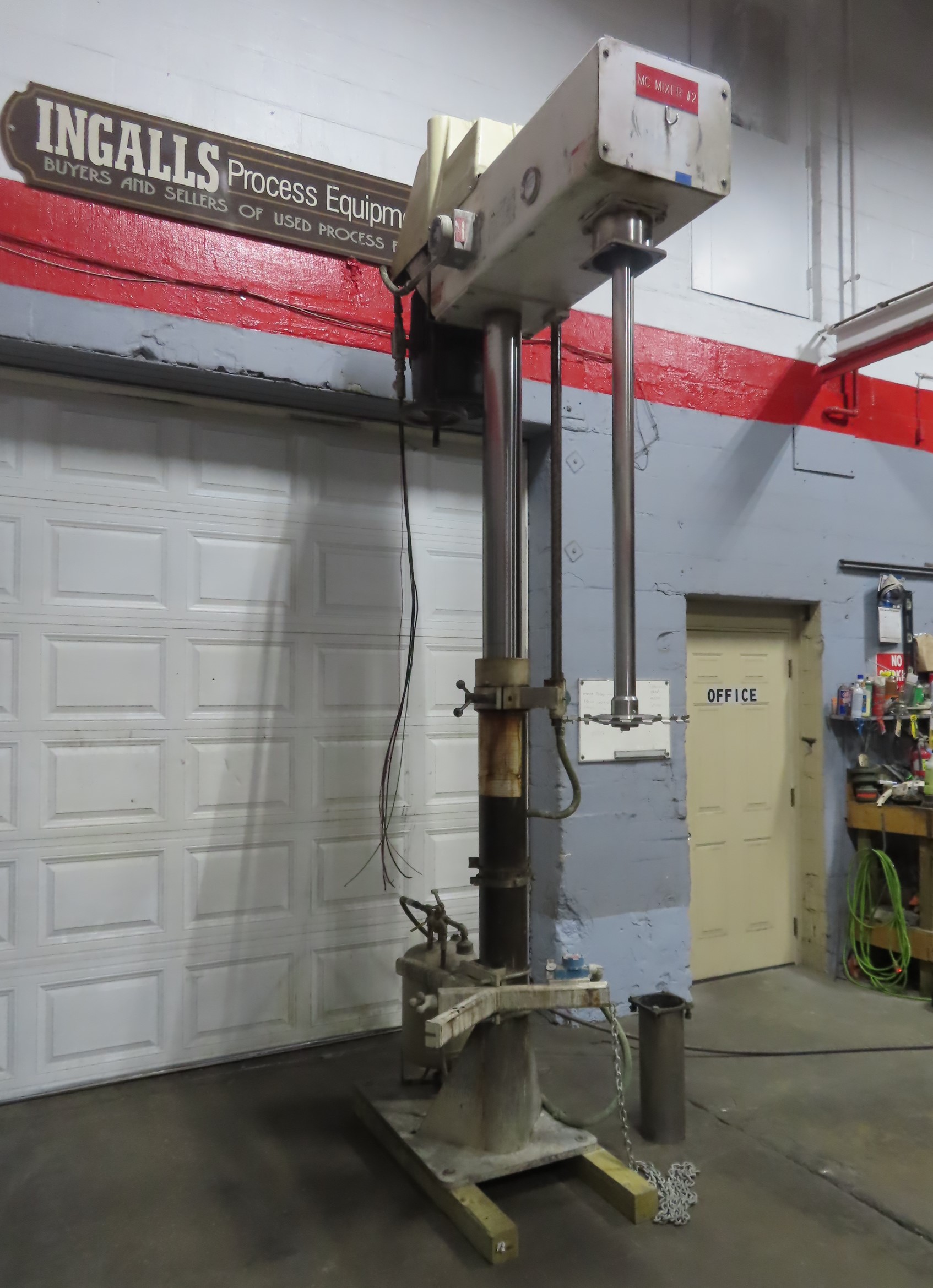 25 HP Morehouse-Cowles High Speed Disperser, Stainless Steel, Variable ...