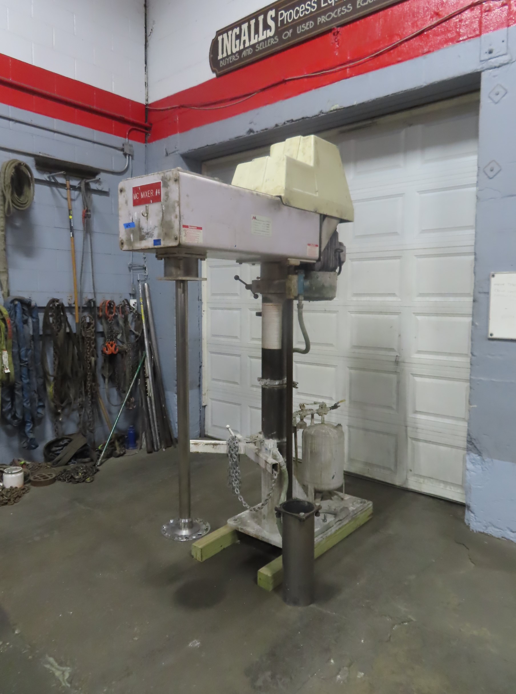 25 HP Morehouse-Cowles High Speed Disperser, Stainless Steel, Variable ...